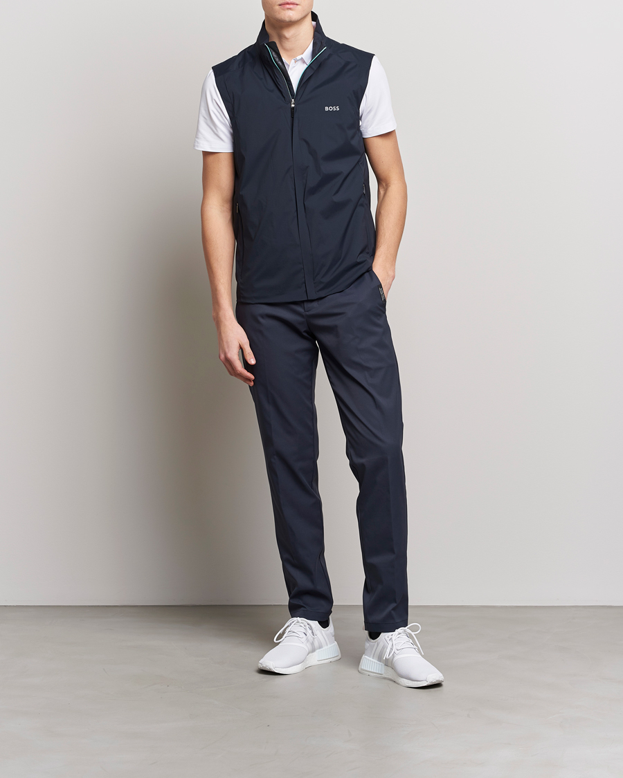 Herr | Västar | BOSS GREEN | Axis Performance Vest Dark Blue