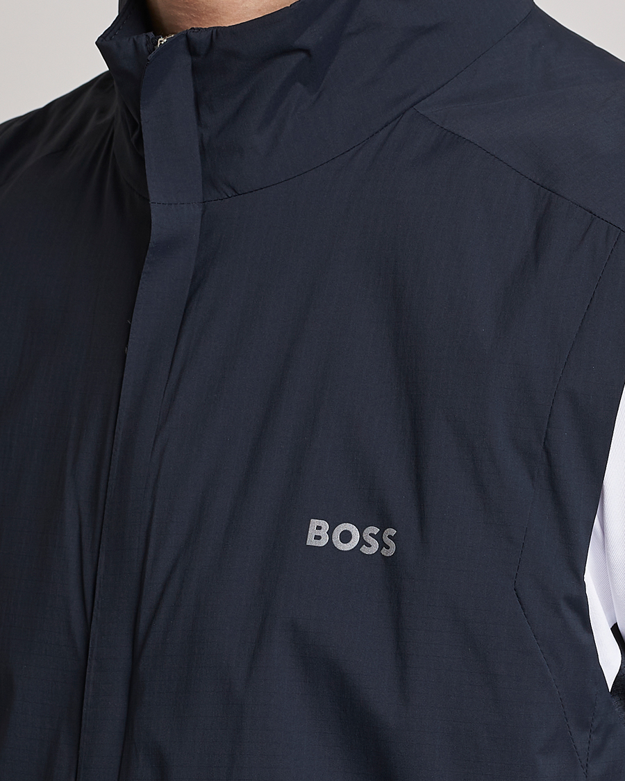 Herr | Västar | BOSS GREEN | Axis Performance Vest Dark Blue