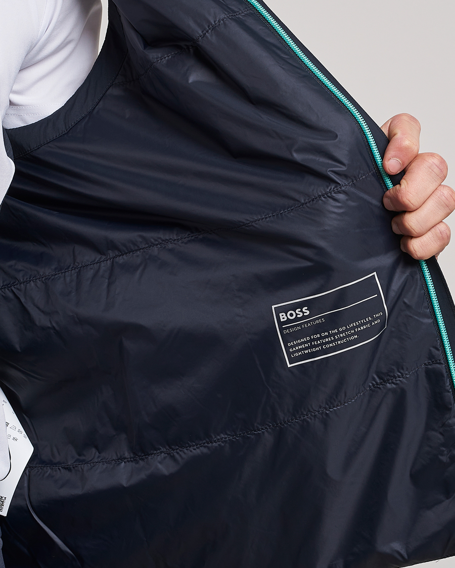 Herr | Västar | BOSS GREEN | Axis Performance Vest Dark Blue