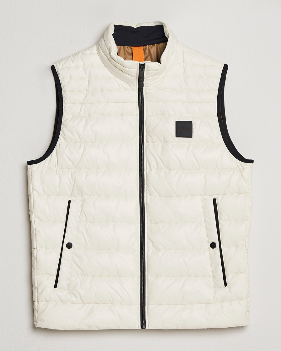 Herr | Västar | BOSS ORANGE | Odeno Down Vest Light Beige