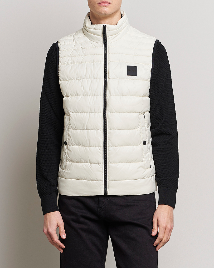 Herr | Västar | BOSS ORANGE | Odeno Down Vest Light Beige