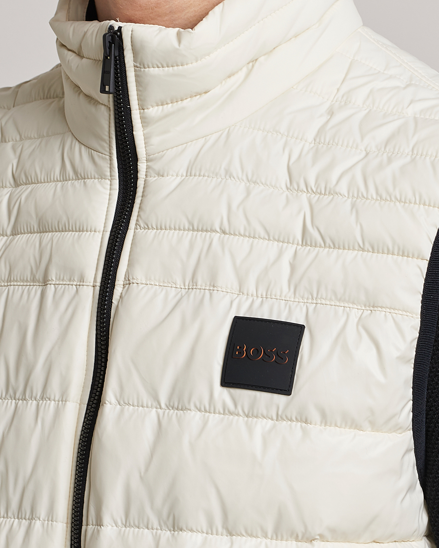Herr | Västar | BOSS ORANGE | Odeno Down Vest Light Beige