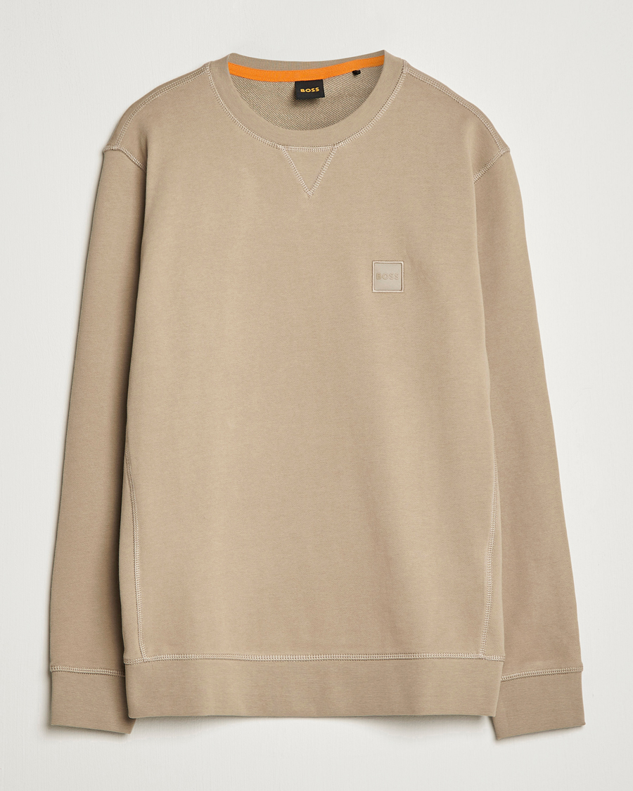 Herr | Tröjor | BOSS ORANGE | Westart Logo Sweatshirt Medium Beige