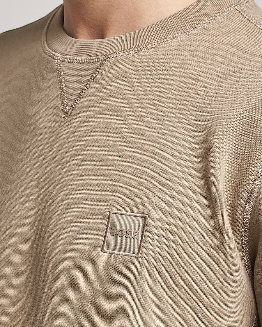 Herr | Tröjor | BOSS ORANGE | Westart Logo Sweatshirt Medium Beige