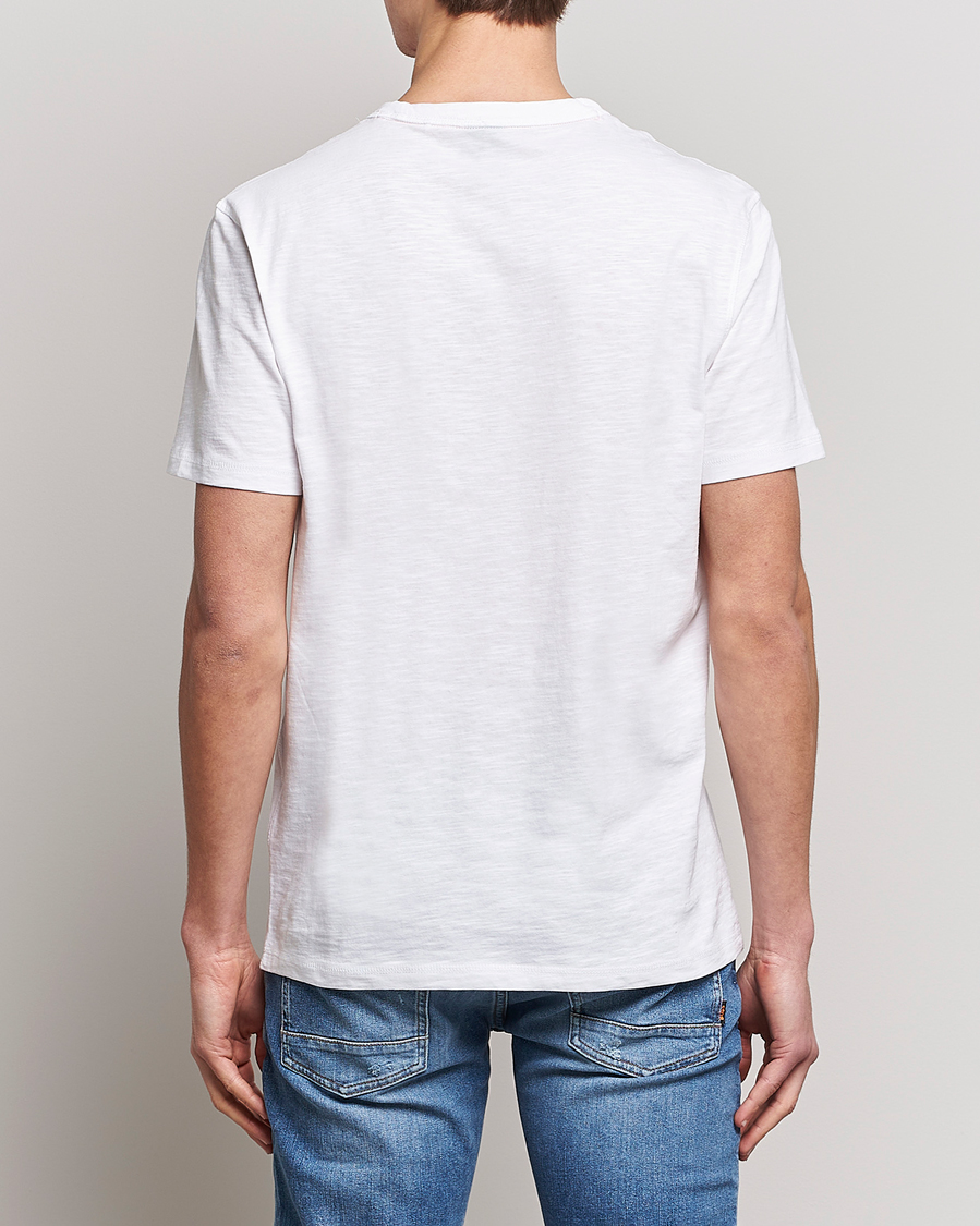Herr | T-Shirts | BOSS ORANGE | Tegood Slub Crew Neck T-Shirt White