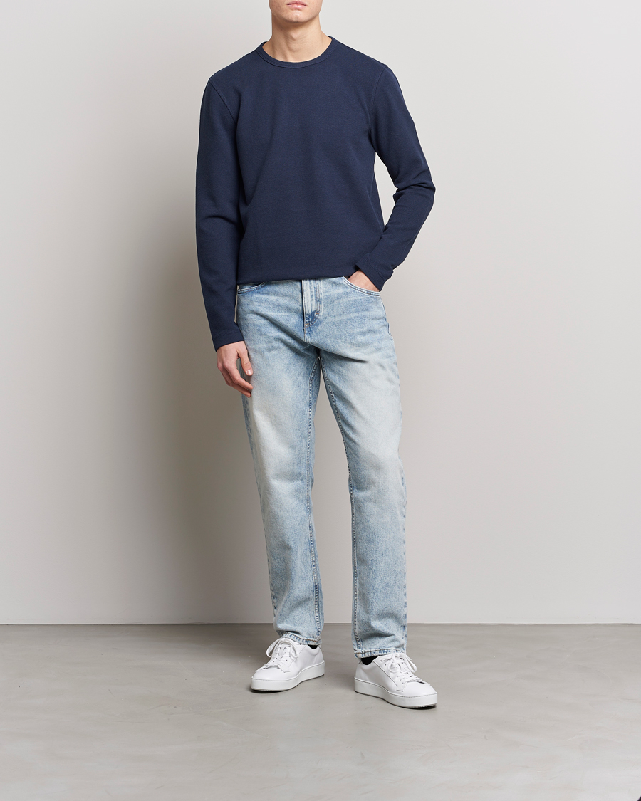 Herr | Tröjor | BOSS ORANGE | Tempesto Sweater Dark Blue