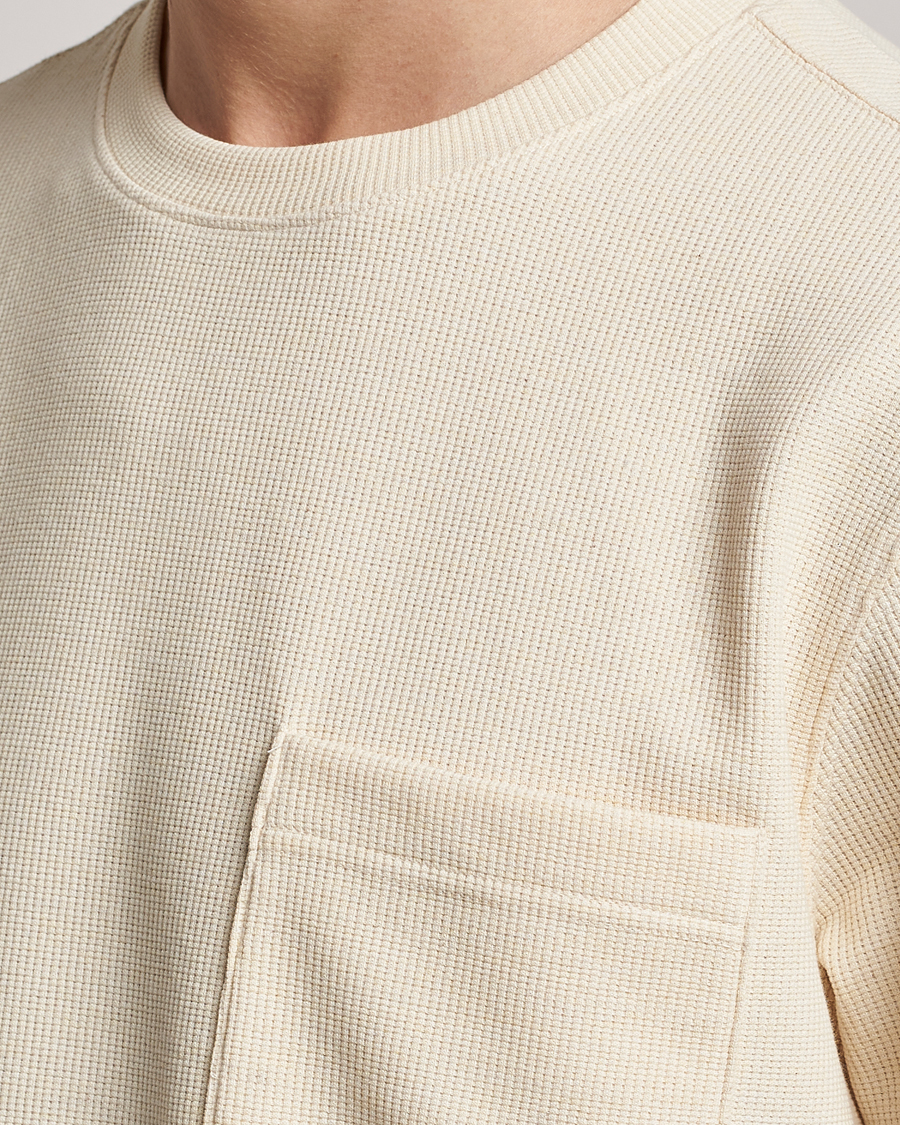 Herr | T-Shirts | BOSS ORANGE | Tempesto Knitted Crew Neck T-Shirt Light Beige