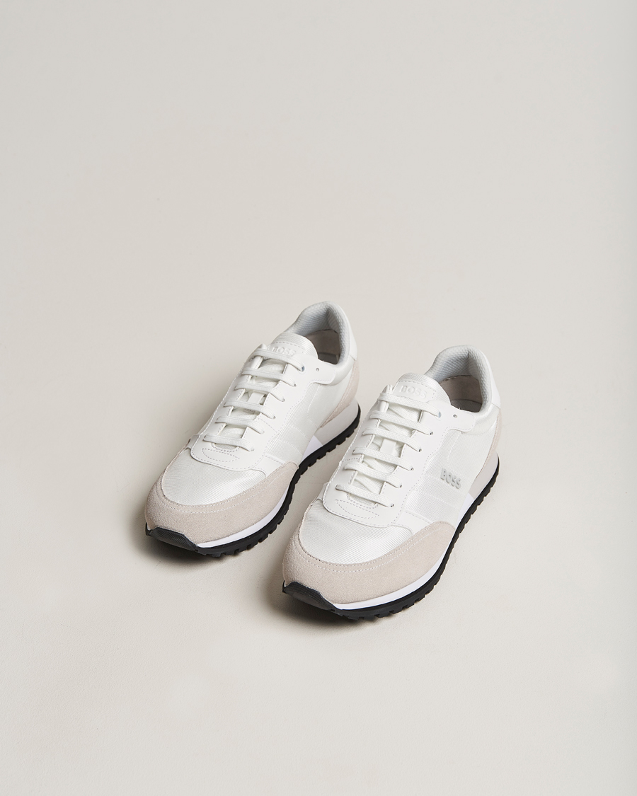 Herr | Parkour Running Sneaker White | BOSS BLACK | Parkour Running Sneaker White