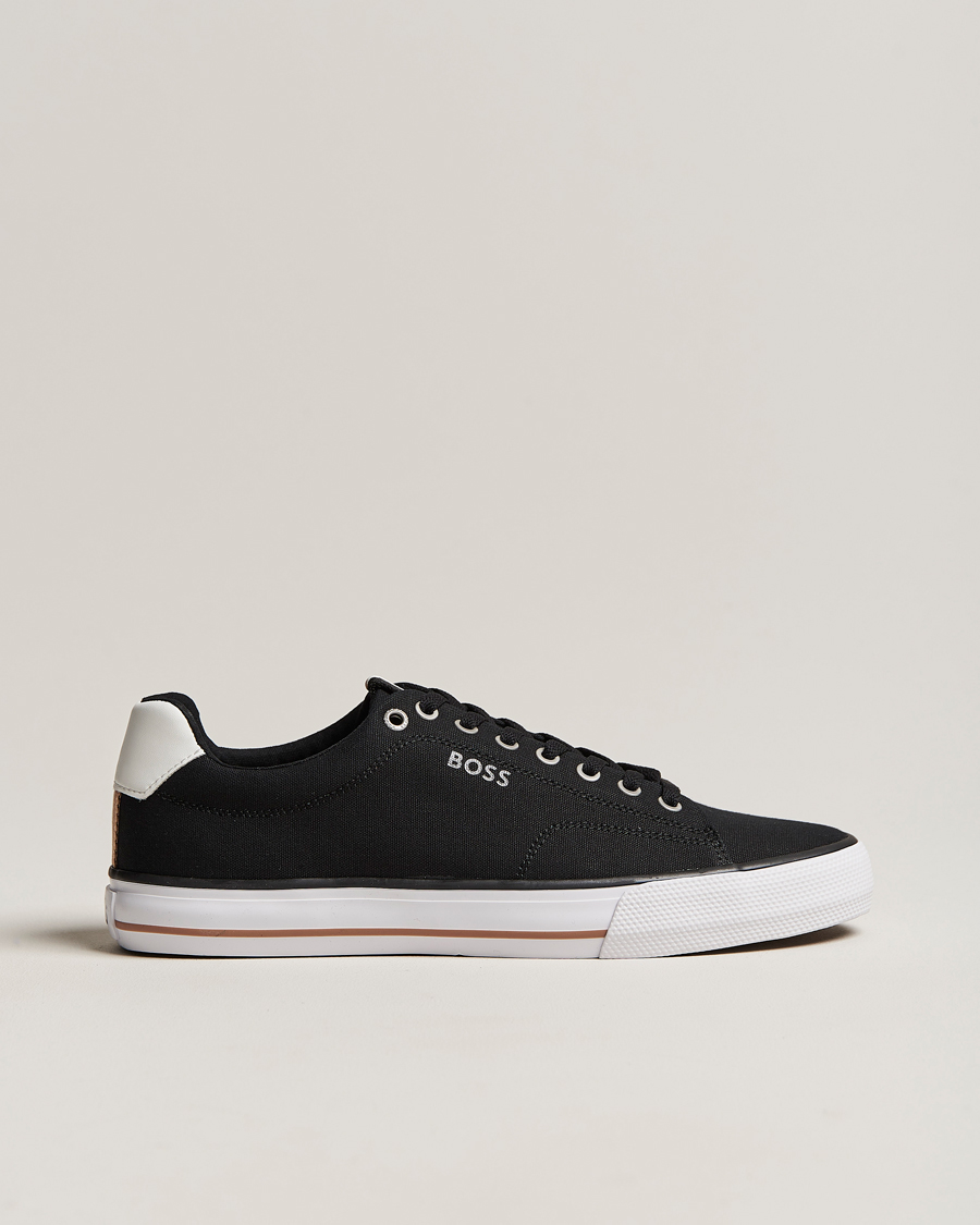 Herr | Aiden Canvas Sneaker Black | BOSS BLACK | Aiden Canvas Sneaker Black