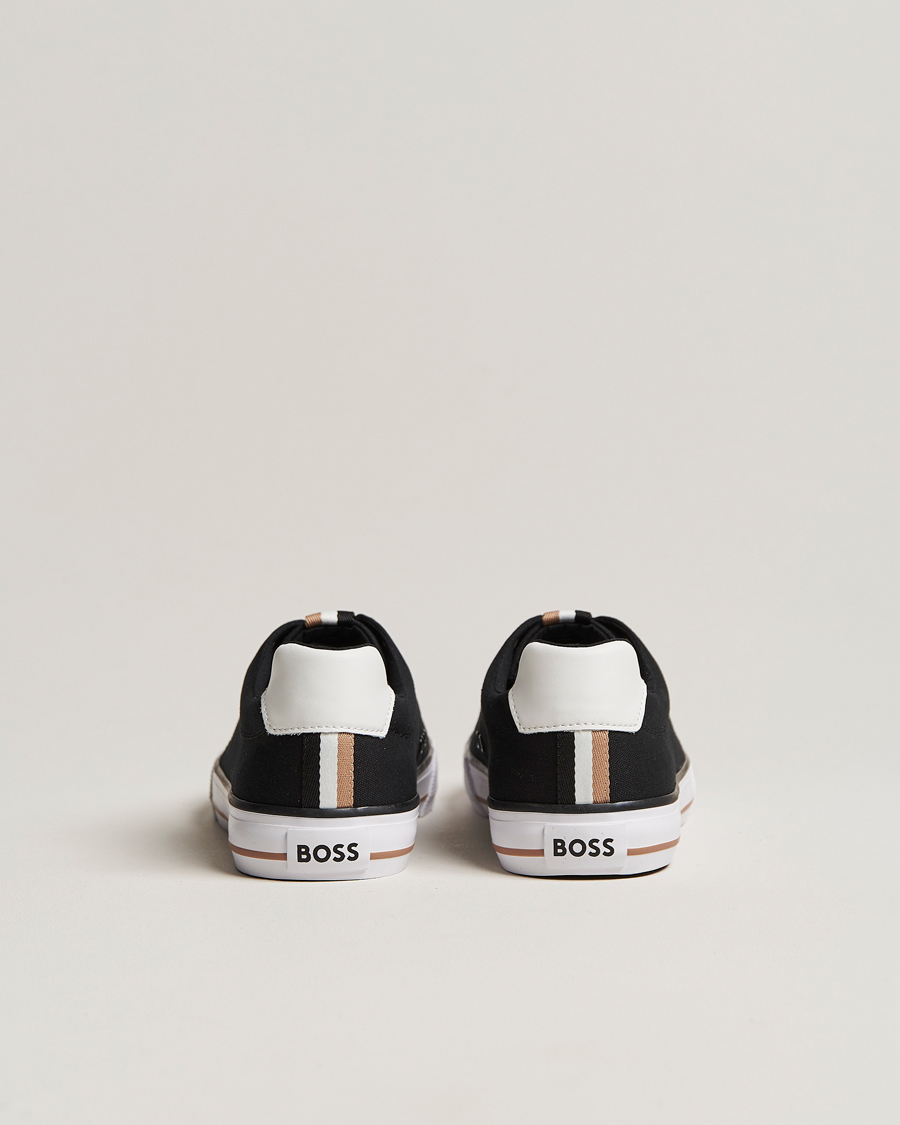 Herr | Aiden Canvas Sneaker Black | BOSS BLACK | Aiden Canvas Sneaker Black
