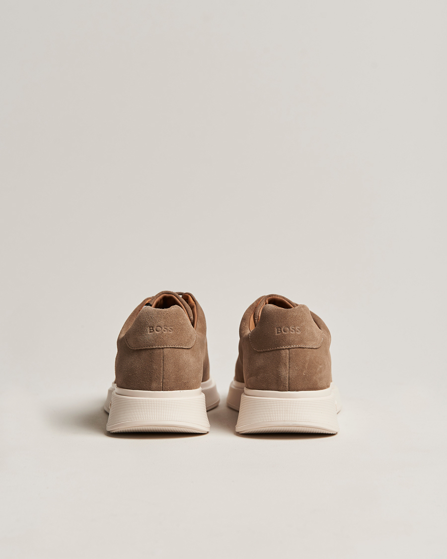 Herr | Bulton Suede Sneaker Medium Beige | BOSS BLACK | Bulton Suede Sneaker Medium Beige