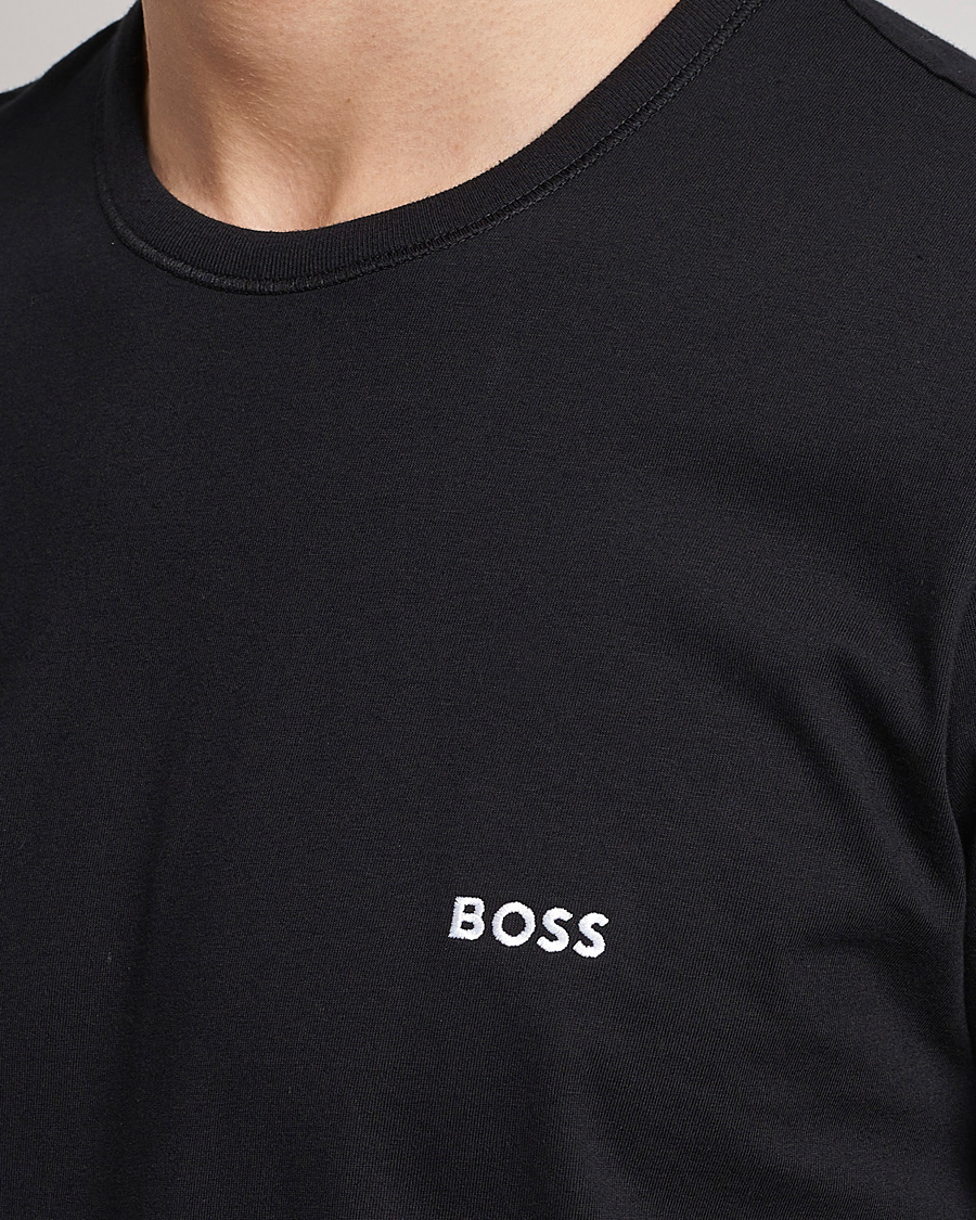 Herr | T-Shirts | BOSS BLACK | 3-Pack Crew Neck T-Shirt Blue/Navy/Dark Blue