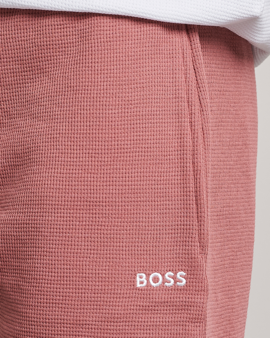 Herr | Shorts | BOSS BLACK | Waffle Logo Shorts Open Pink