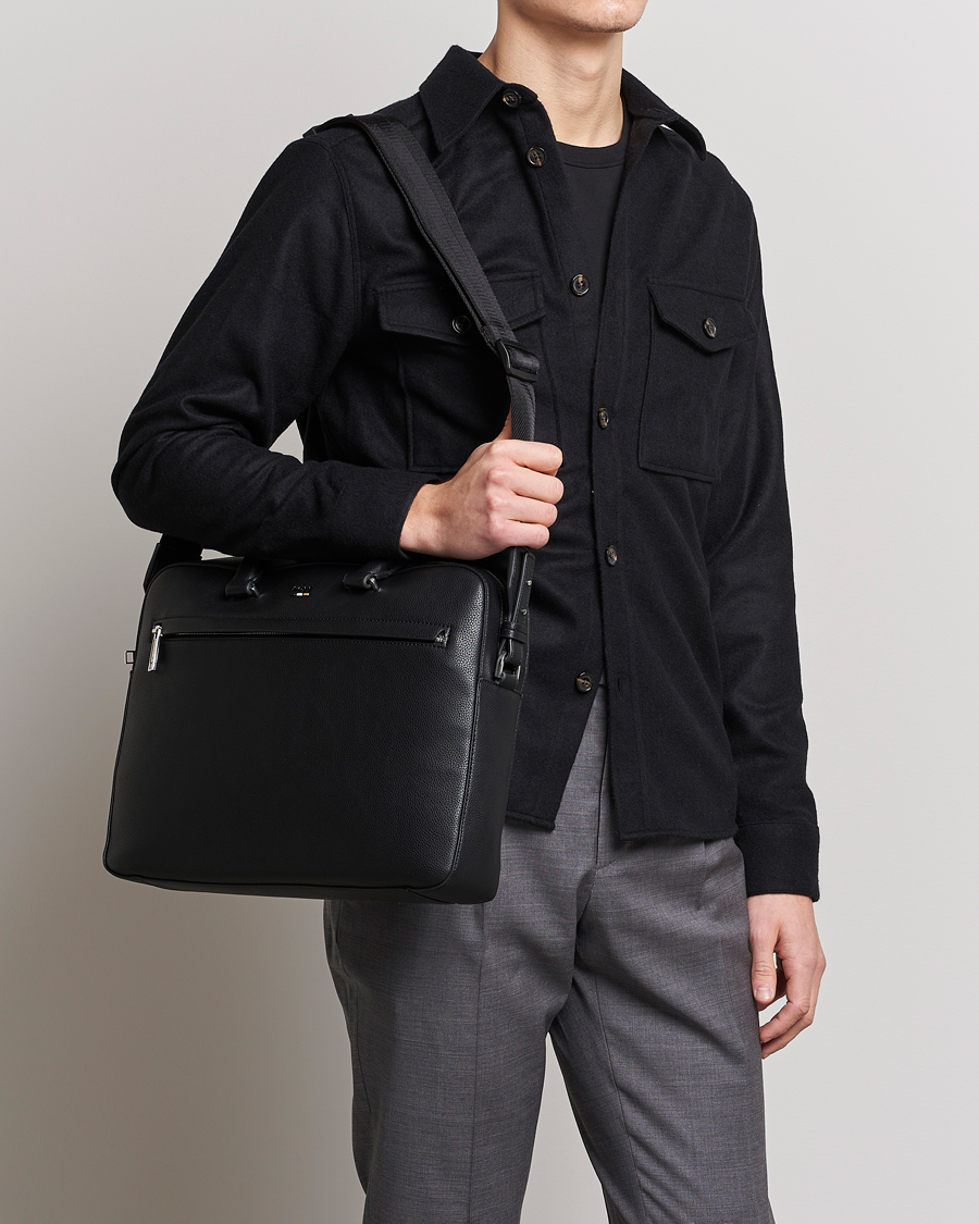 Herr | BOSS BLACK Ray Document Case Black | BOSS BLACK | Ray Document Case Black