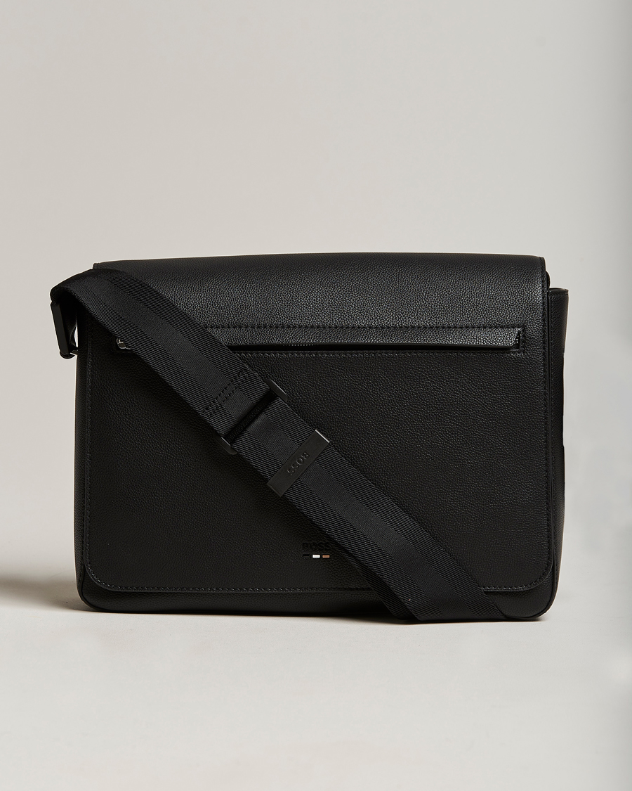 Herr | Ray Messenger Bag Black | BOSS BLACK | Ray Messenger Bag Black