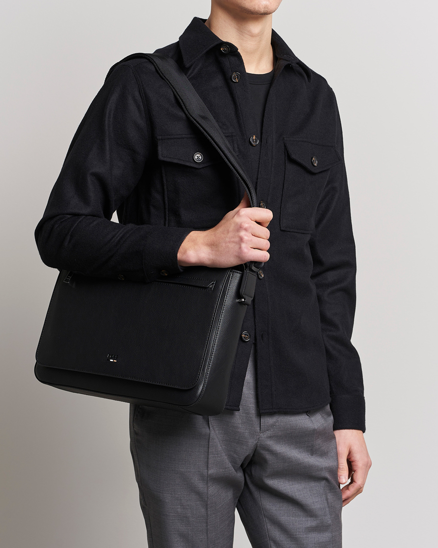 Herr | Ray Messenger Bag Black | BOSS BLACK | Ray Messenger Bag Black