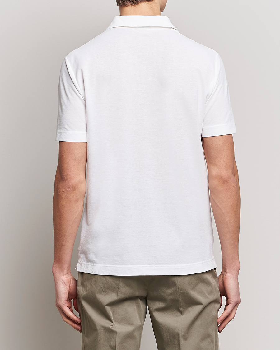 Herr | Pikéer | Zanone | Ice Cotton Polo White