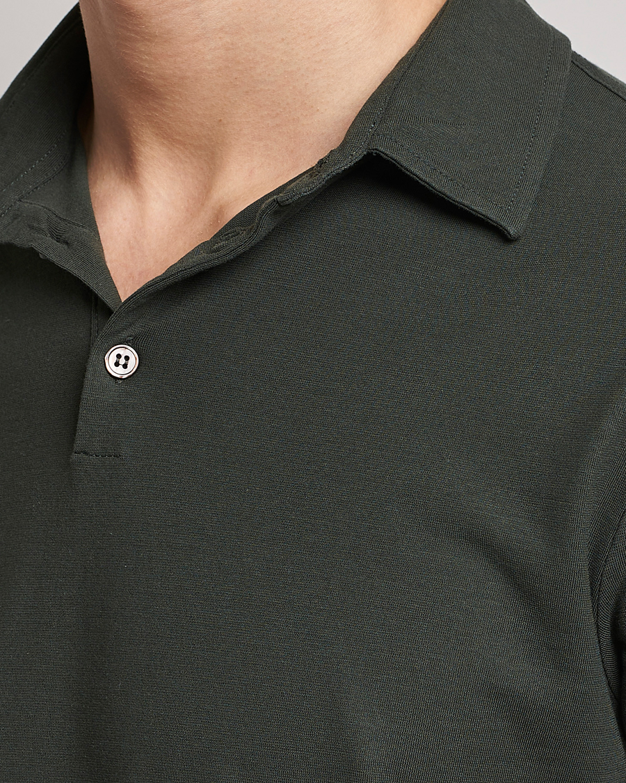 Herr | Pikéer | Zanone | Ice Cotton Polo Military