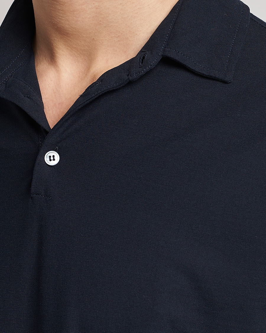 Herr | Pikéer | Zanone | Ice Cotton Polo Navy