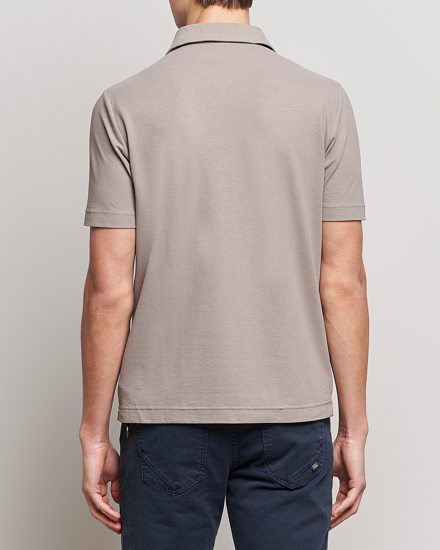 Herr | Pikéer | Zanone | Ice Cotton Polo Beige