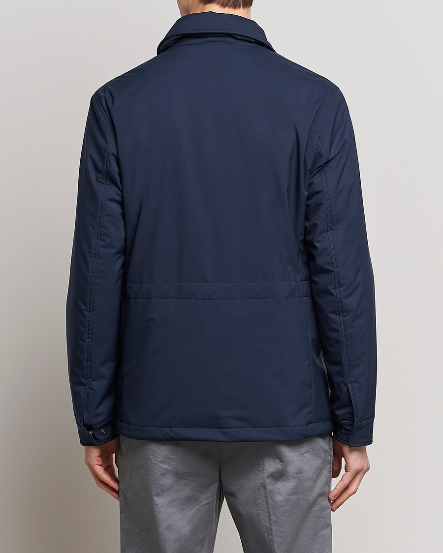 Herr | Jackor | Slowear | Nylon Field Jacket Navy