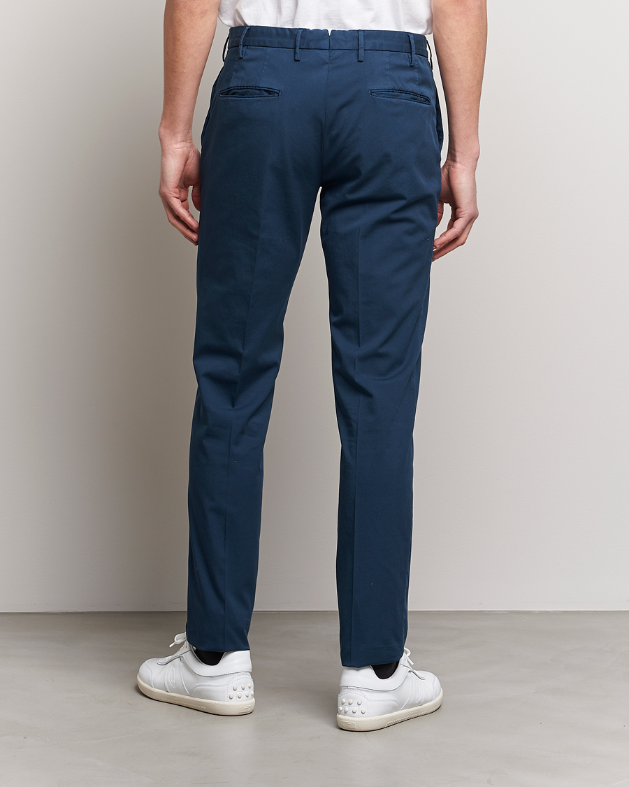 Herr | Byxor | Incotex | Slim Fit Chinolino Trousers Navy