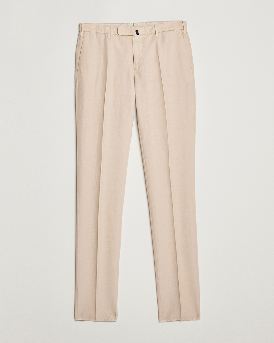 Herr | Byxor | Incotex | Slim Fit Chinolino Trousers Beige
