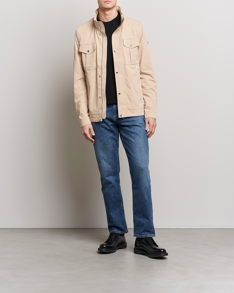 Herr | Jackor | J.Lindeberg | Bailey Field Jacket Safari Beige