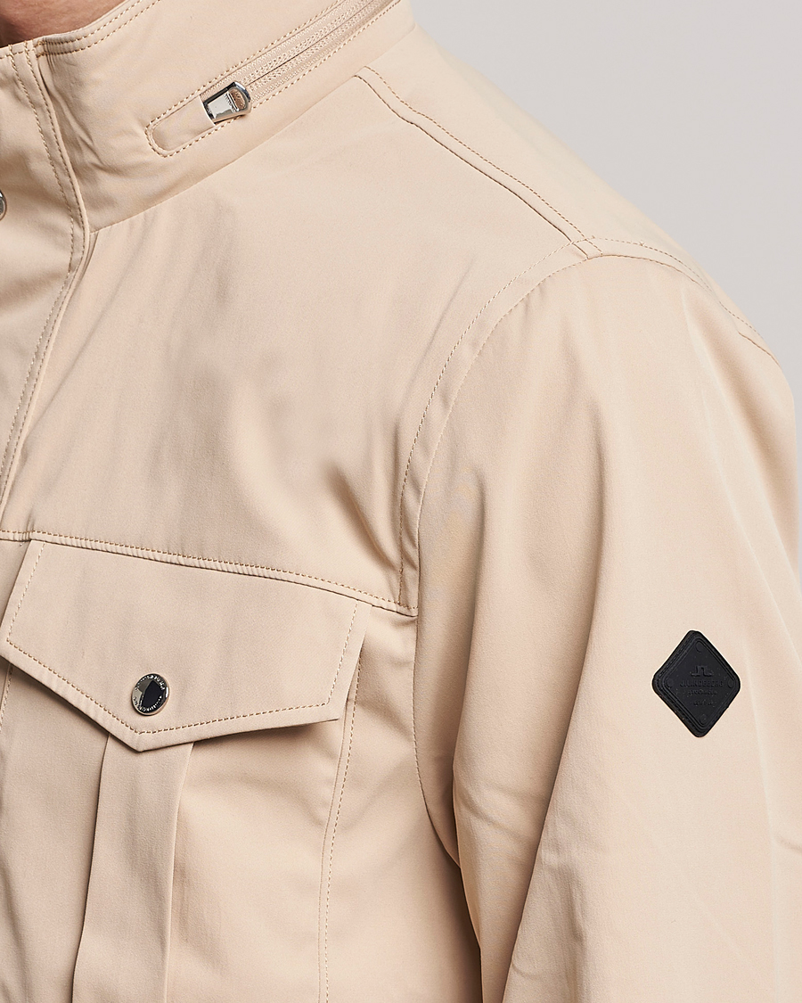 Herr | Jackor | J.Lindeberg | Bailey Field Jacket Safari Beige