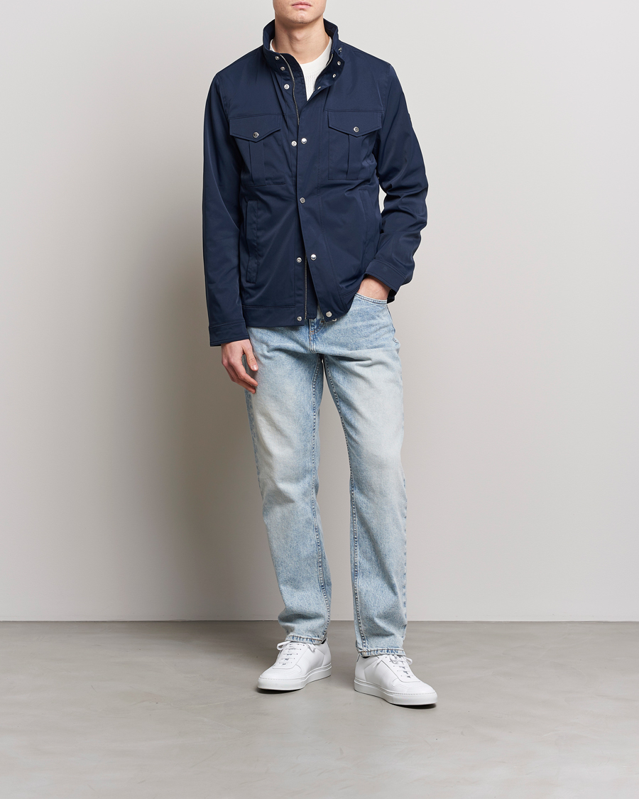 Herr | Jackor | J.Lindeberg | Bailey Field Jacket Navy
