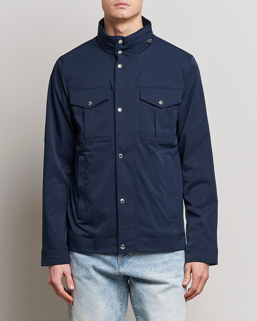 Herr | Jackor | J.Lindeberg | Bailey Field Jacket Navy