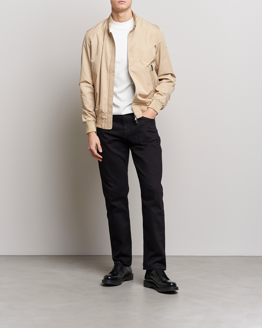 Herr | Jackor | J.Lindeberg | Derek Poly Harrington Jacket Safari Beige