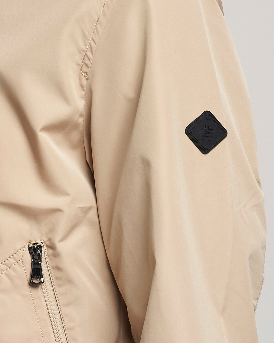 Herr | Jackor | J.Lindeberg | Derek Poly Harrington Jacket Safari Beige