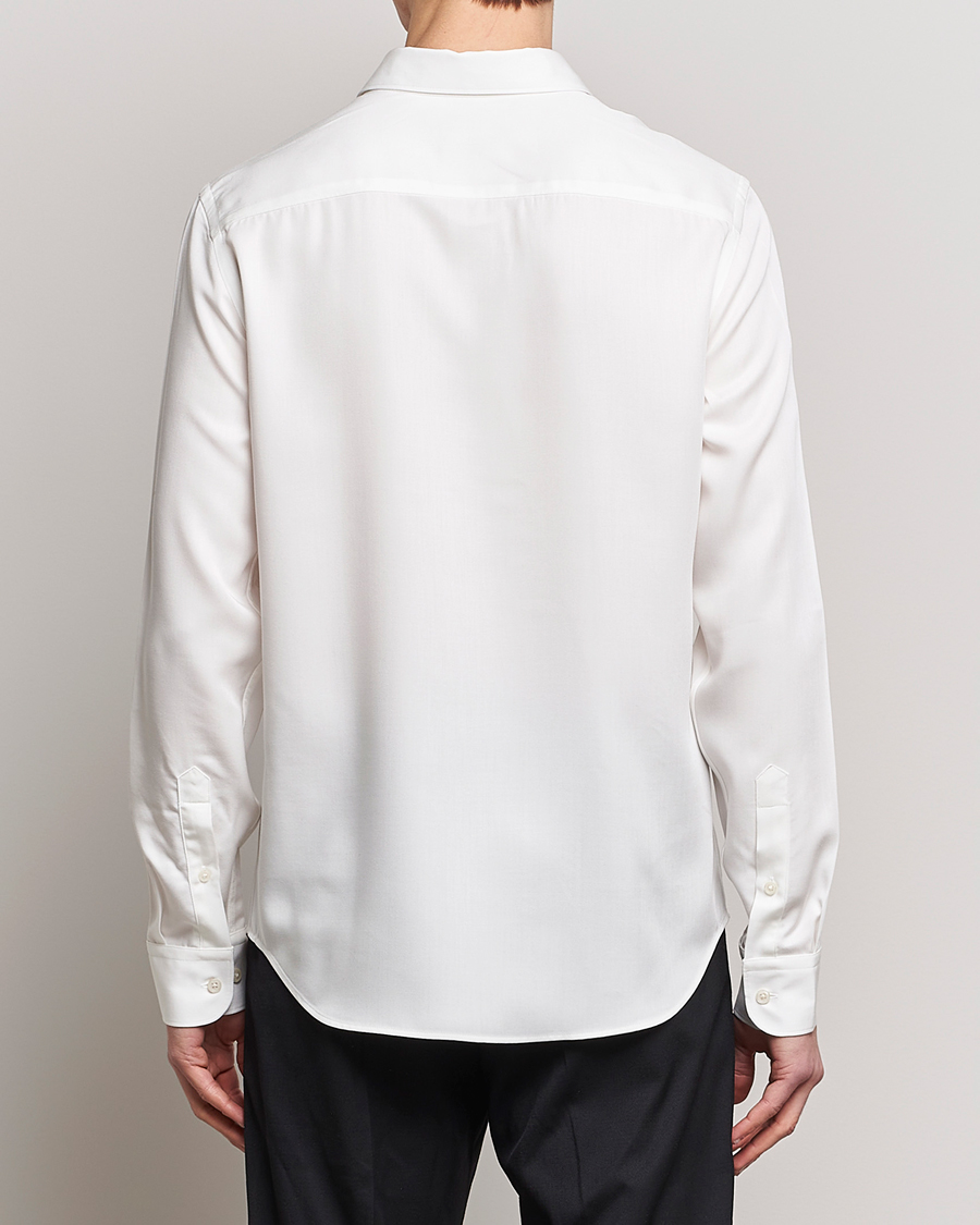 Herr | Skjortor | J.Lindeberg | Slim Fit Comfort Tencel Shirt Cloud White