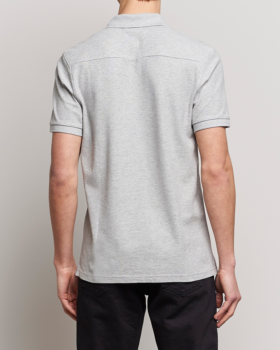 Herr | Pikéer | J.Lindeberg | Troy Clean Polo Light Grey Melange