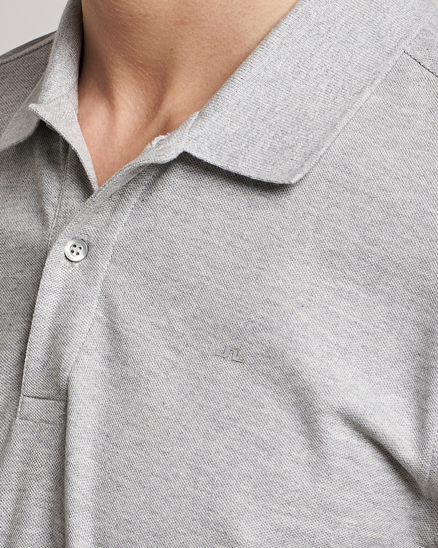 Herr | Pikéer | J.Lindeberg | Troy Clean Polo Light Grey Melange