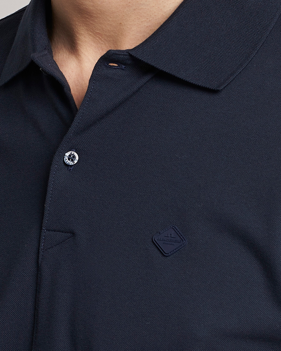 Herr | Pikéer | J.Lindeberg | Rubi Slim Fit Polo Navy
