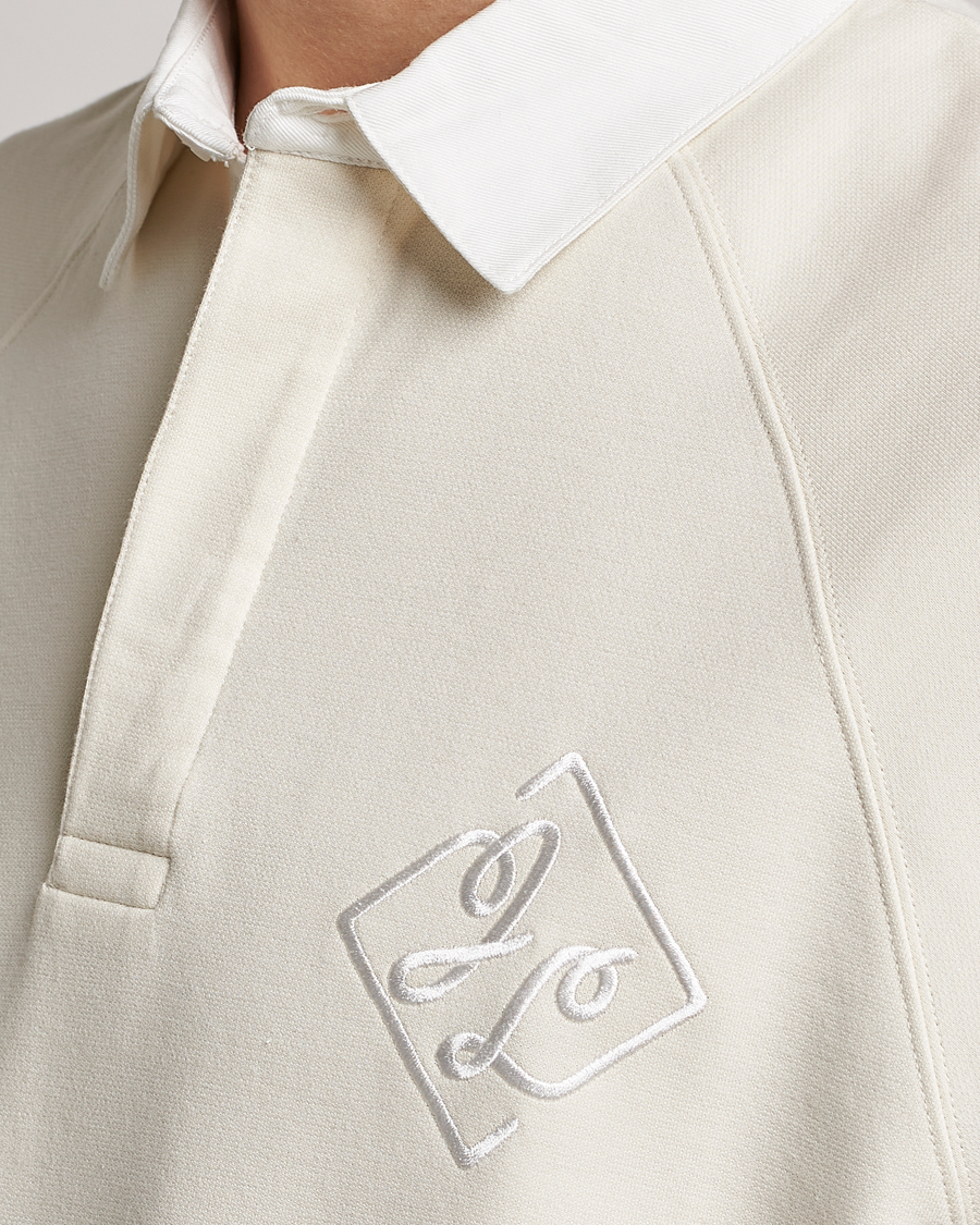 Herr | Pikéer | J.Lindeberg | Roman Short Sleeve Rugby Jersey Polo Turtledove