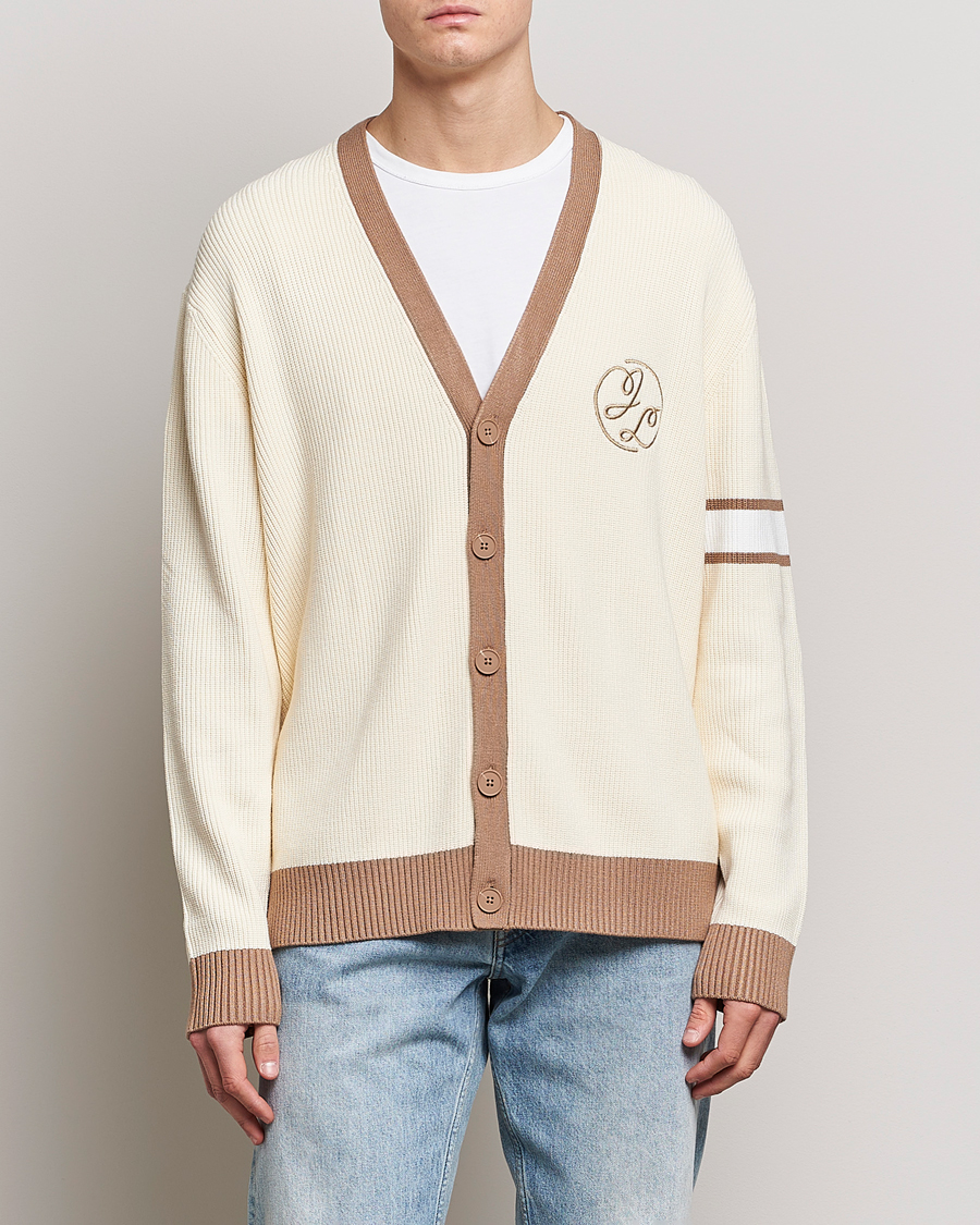 Herr | Tröjor | J.Lindeberg | Gerard Jacquard Cardigan Turtledove