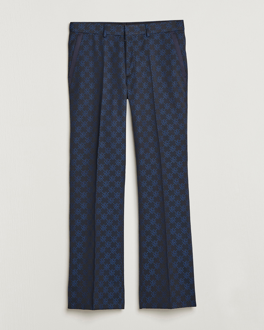 Herr | Byxor | J.Lindeberg | Gomor JL Jacquard Trousers Navy