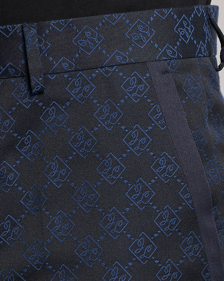 Herr | Byxor | J.Lindeberg | Gomor JL Jacquard Trousers Navy