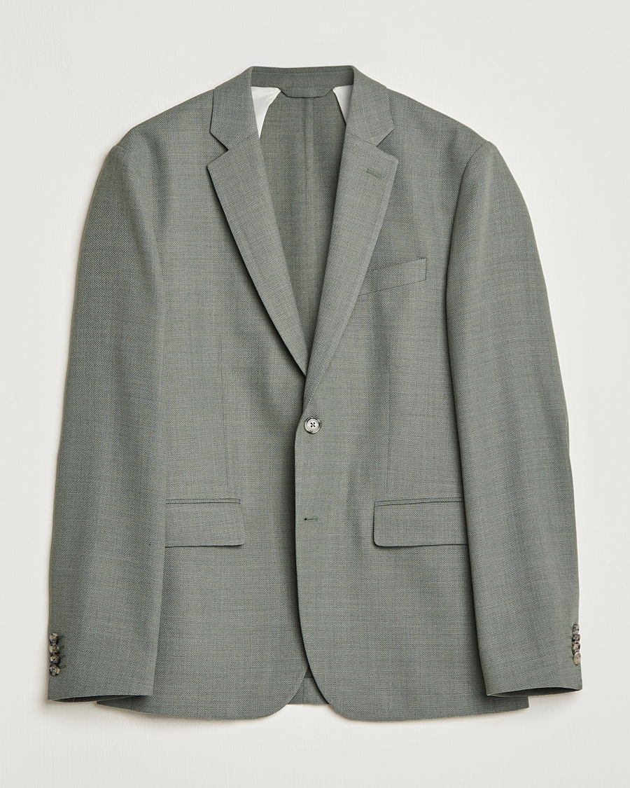 Herr | Kavajer | J.Lindeberg | Hopper Active Hopsack Blazer Aloe