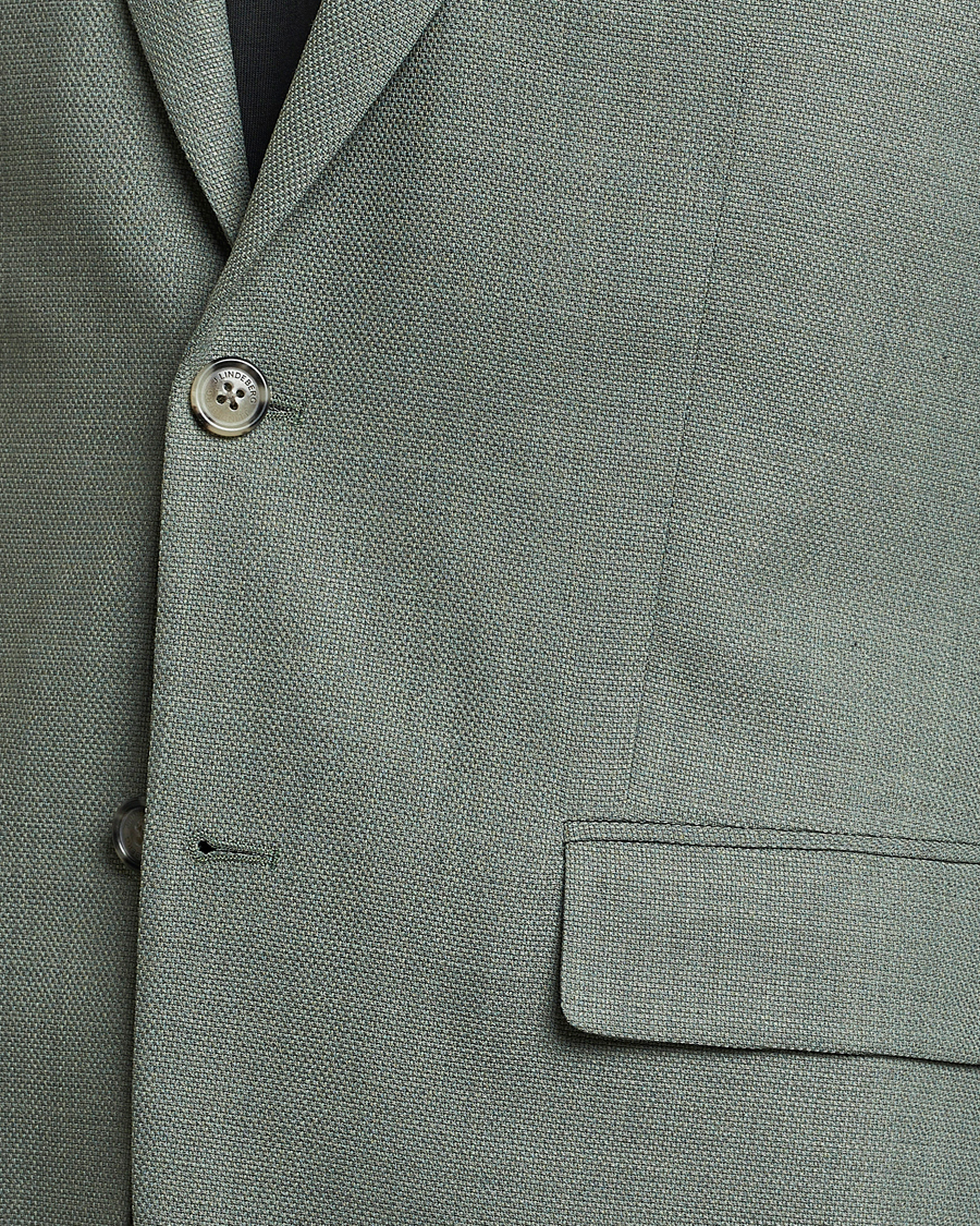 Herr | Kavajer | J.Lindeberg | Hopper Active Hopsack Blazer Aloe