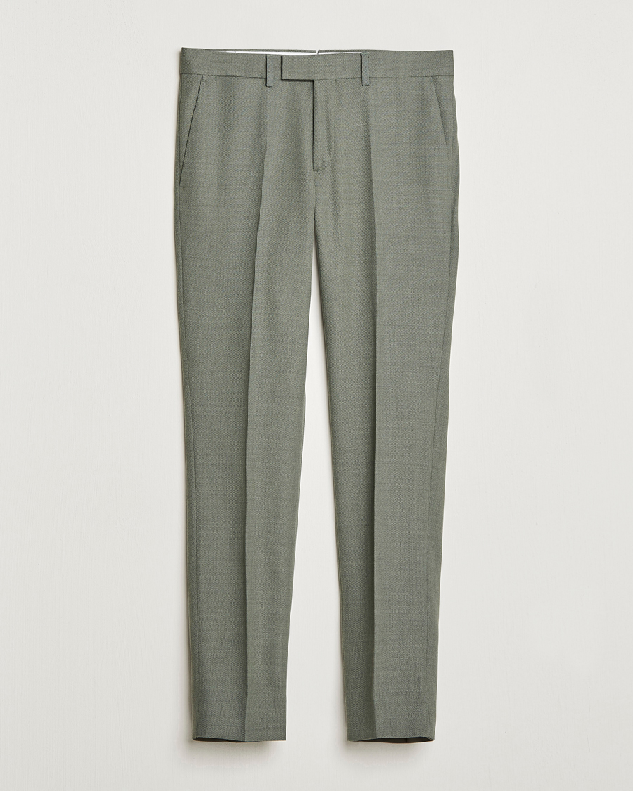 Herr | Byxor | J.Lindeberg | Grant Active Hopsack Pants Aloe