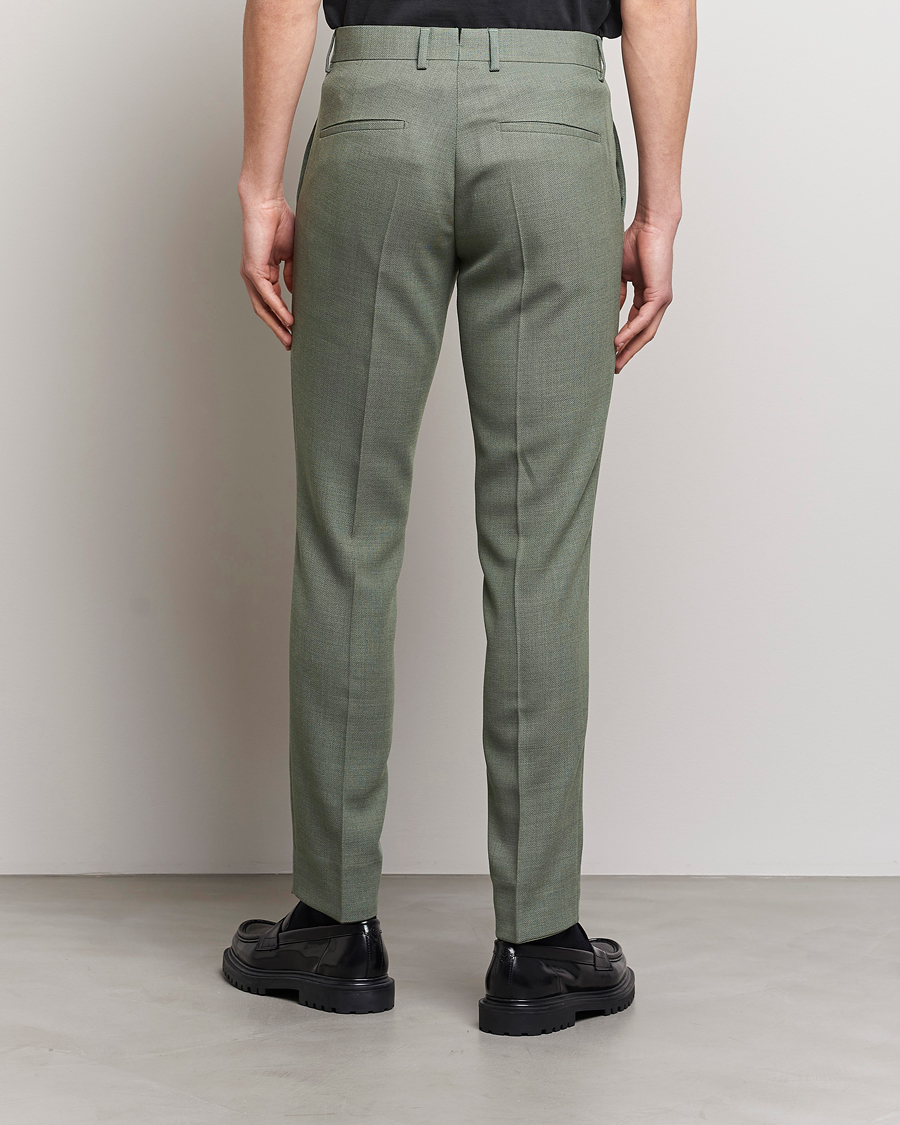 Herr | Byxor | J.Lindeberg | Grant Active Hopsack Pants Aloe