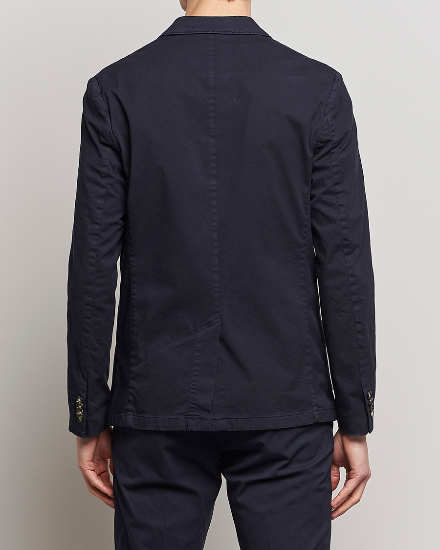 Herr | Kavajer | J.Lindeberg | Hopper Cotton Garment Dye Blazer Navy