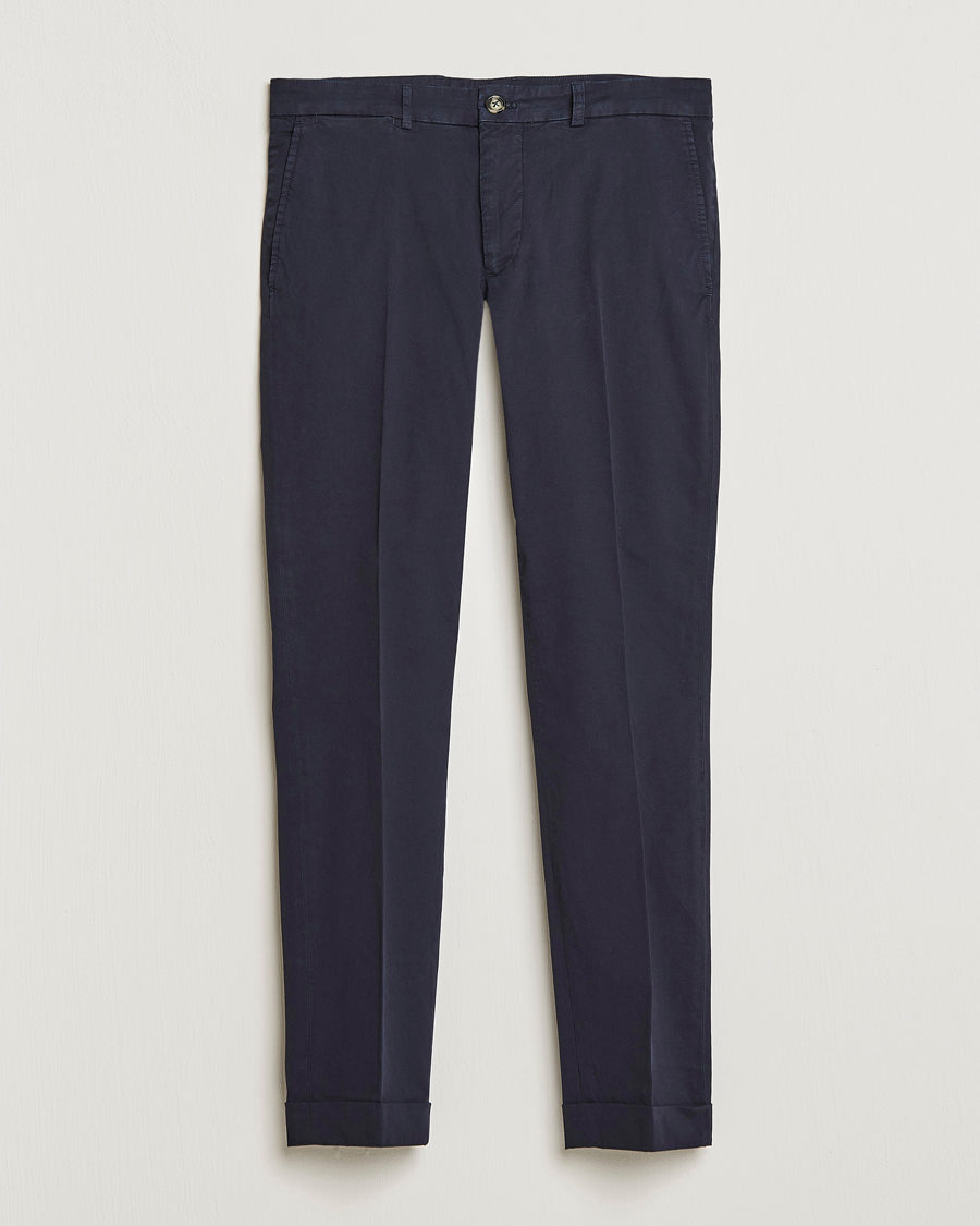 Herr | Byxor | J.Lindeberg | Grant Cotton Garment Dye Pants Navy
