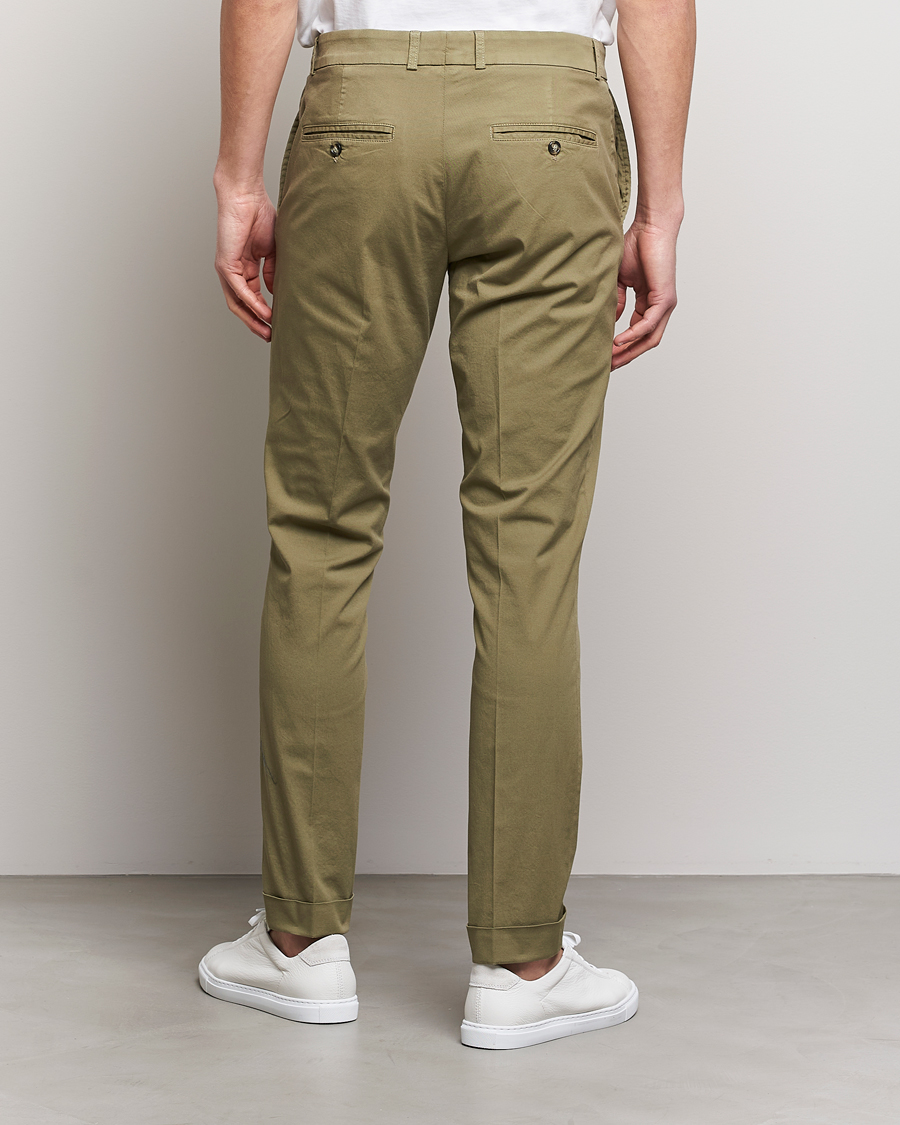 Herr | Byxor | J.Lindeberg | Grant Cotton Garment Dye Pants Aloe