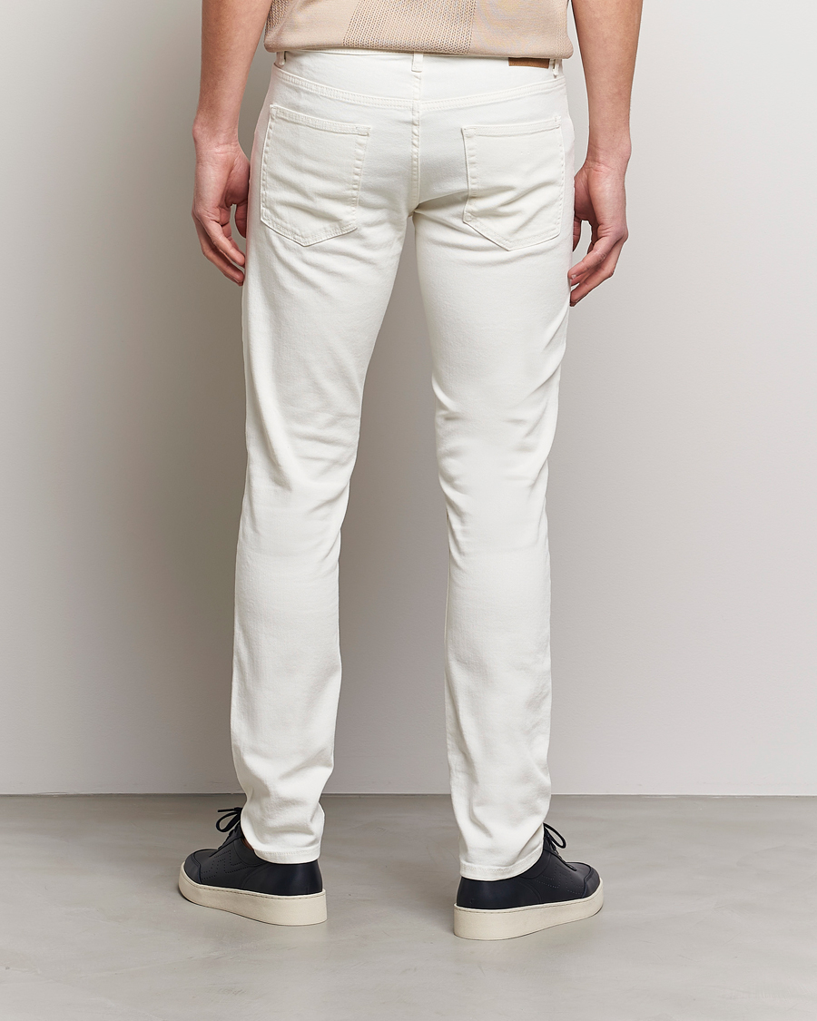 Herr | Byxor | J.Lindeberg | Jay Solid Stretch 5-Pocket Trousers Cloud White