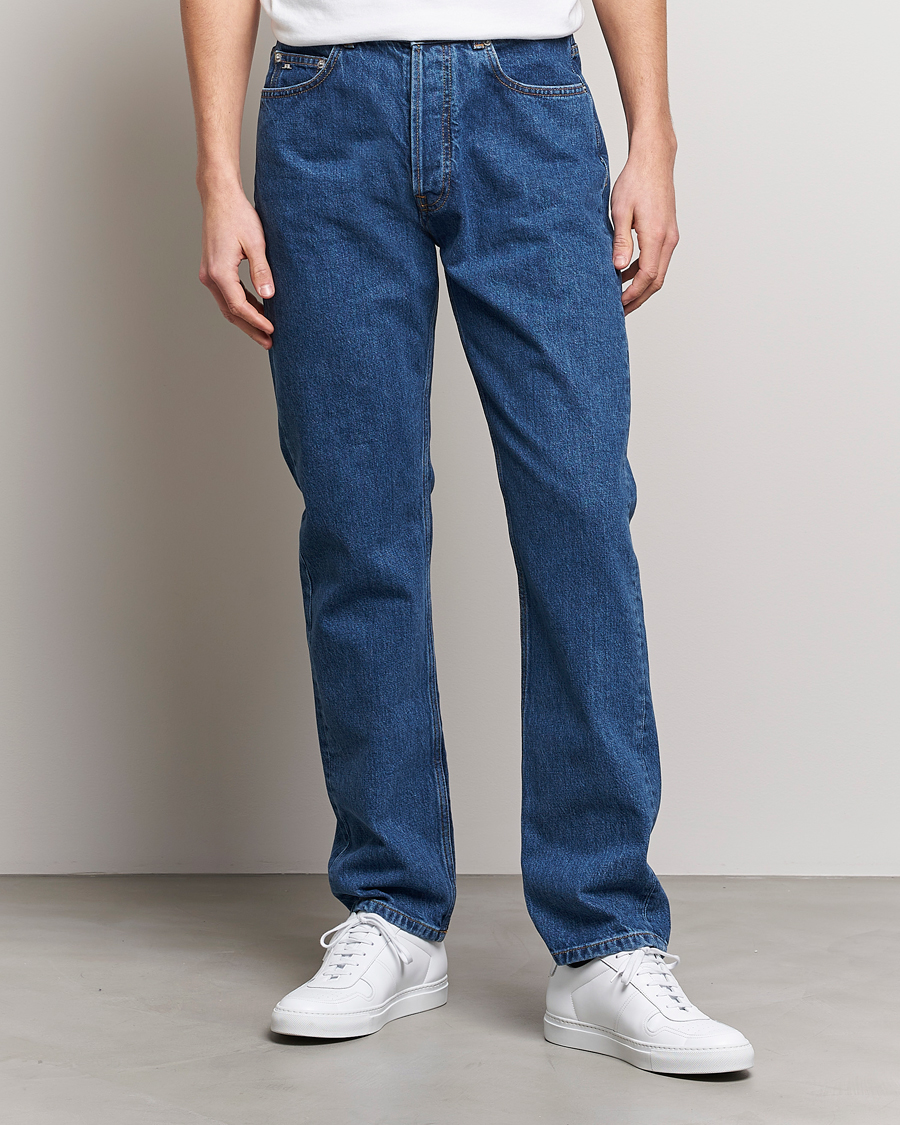 Herr |  | J.Lindeberg | Cody Flat Indigo Regular Jeans Mid Blue